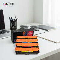 Kartrid Toner Kompatibel UNICO CF330X CF331A CF332A CF333A untuk HP Color LaserJet M651 Berkualitas