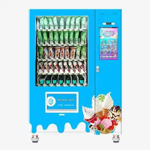 Metro istasyonunda 10 seçim otomatik makine aperatif içecek otomatı
