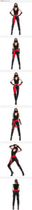Disfraz de Guerrero <span class=keywords><strong>Ninja</strong></span> Enmascarado de <span class=keywords><strong>Anime</strong></span> para <span class=keywords><strong>Mujer</strong></span> Adulta, Disfraz de Halloween, Disfraz de Cosplay - Product Image 6