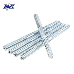 M6 M8 M10 M12 Gỗ Để kim loại kẽm mạ móc áo bu lông chốt vít tự khai thác vít gỗ chủ đề Stud móc áo bu lông - Product Image 3