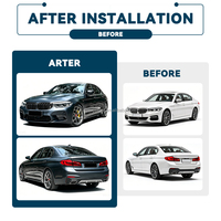 Kit carrosserie complet très demandé pour BMW Série 5 G30 2017-2020 520i 530i 540i 520d 530d, style M5 Competition G30 2019 (facelift)