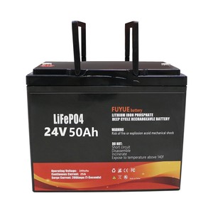 Vollständiges 24V-Sortiment |   50Ah bis 300Ah LiFePO4 Lithium-Batterie, Grade-A-Zellen, integriertes Bluetooth-BMS für Marine, Trolling-Motor, Off-Grid-Anwendungen - Product Image 3