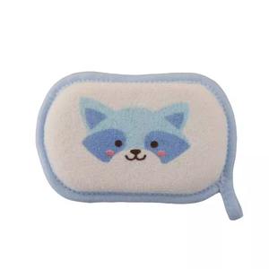 Éponge de bain en coton pour bébé, serviette de lavage corporel pour enfants, éponge de bain pour le lavage des cheveux des nouveau-nés - Product Image 1