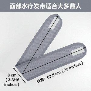 Cotton Waffle Terry Cloth Hair Tie Headband For Face Washing Skin Care Adult Children Daily Use - Product Image 3