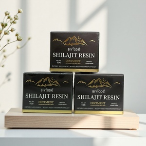 Resina di Shilajit Pura dell'Himalaya Biologica Biyode 50g, Integratore Premium di Grado Alimentare con Etichetta Privata OEM di Alta Qualità per Uomo - Product Image 3