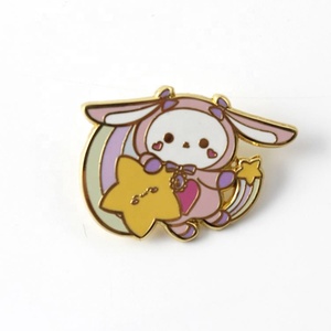Pins de Esmalte Personalizados al por Mayor de Fábrica - Pins de Solapa de Esmalte Duro con Baño de Oro/Oro Rosa, Insignias de Metal Fundido a Presión de 2 Pulgadas - Product Image 2