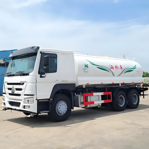 HOWO ถังสปริงเกลอร์สแตนเลส4X2ใหม่เครื่องยนต์ดีเซลและปั๊มใหม่พร้อมขาย - Product Image 1