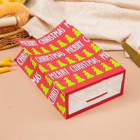 Vente chaude prix spécial recyclé cadeau personnalisé emballage de bonbons de Noël fête enfants SOS sac en papier kraft sacs à emporter