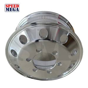 ล้อรถบรรทุกแบบกำหนดเองจากโรงงาน ขนาด 22.5 นิ้ว 22.5x9.0 ล้ออะลูมิเนียมฟอร์จ สำหรับรถบรรทุก ล้ออัลลอย สำหรับรถบรรทุก 12R22.5 315/80R22.5 - Product Image 5