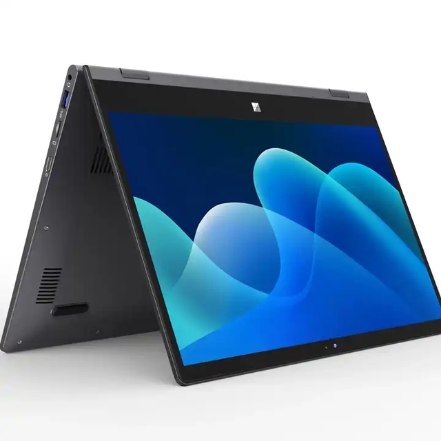 Hot Sales 14" Inch 4K Touch Screen Laptop 360 Degree DDR5 12GB ROM 512GB SSD Mini Computer Fold Laptop for Business Game Design