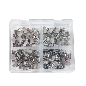 Tubo bucal ortodôntico dental primeiro molar monobloco 0,022 MBT ROTH 50 conjuntos/caixa para dentista - Product Image 5