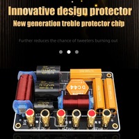 Diviseur de fréquence audio 2 voies XN115 pour haut-parleurs aigus/bas, 10-12 pouces, 500W, pour haut-parleurs de haute/basse fréquence
