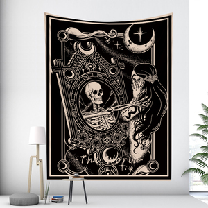 Mars Déesse Tarot Sorcellerie Décor À La Maison Tapisserie Hippie Boho Psychédélique Scène Chambre <span class=keywords><strong>Tenture</strong></span> Murale Tapisseries Coton <span class=keywords><strong>Lin</strong></span> - Product Image 4