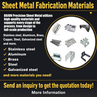 Travaux de découpe laser sur mesure en acier, pièces en tôle, processus de pliage de l'aluminium, fabrication de tôlerie