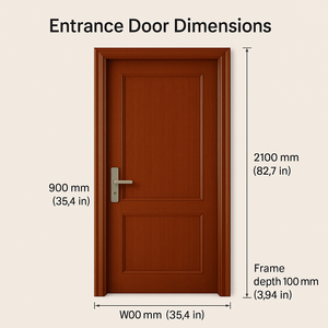 <span class=keywords><strong>Puertas</strong></span> Cortafuego Internas Certificadas CE/ Certificación 60/90/120min Protección Moderna Acústica Decorativa para Hoteles - Product Image 6