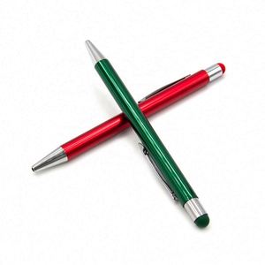 Bolígrafo de Metal y Aluminio Promocional Personalizado al por Mayor, Ancho de Escritura de 0.5 mm, con Función Táctil para Stylus - Product Image 1