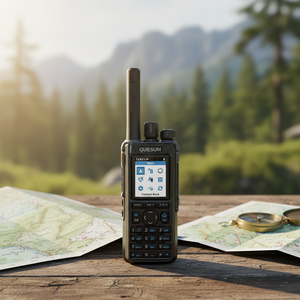 QUANSHENG 2026 Nouveau Talkie-walkie portable numérique DMR MX800 10W avec cryptage AES256, étanchéité IP68, GPS et Bluetooth bidirectionnel - Product Image 2