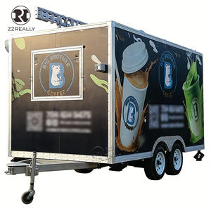 Cuisine mobile, restauration rapide, chariot à café, entièrement équipé, camion de nourriture, camions à hot-dogs à vendre, voitures chinoises pas chères - Product Image 5