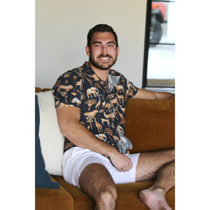 La camicia a maniche corte con bottoni Mombasa Perfect Cut - Product Image 2