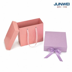 Hộp đựng tóc giả, bao bì in logo tùy chỉnh, hộp giấy gấp tùy chỉnh, hộp quà tặng cao cấp có nam châm, chất liệu tái chế, dây ruy băng, dây buộc - Product Image 3