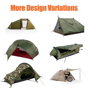 Tente de <span class=keywords><strong>moto</strong></span> portable imperméable avec grand garage pour vélo, <span class=keywords><strong>abri</strong></span> de camping pour 2 personnes pour les aventures en plein air - Product Image 6