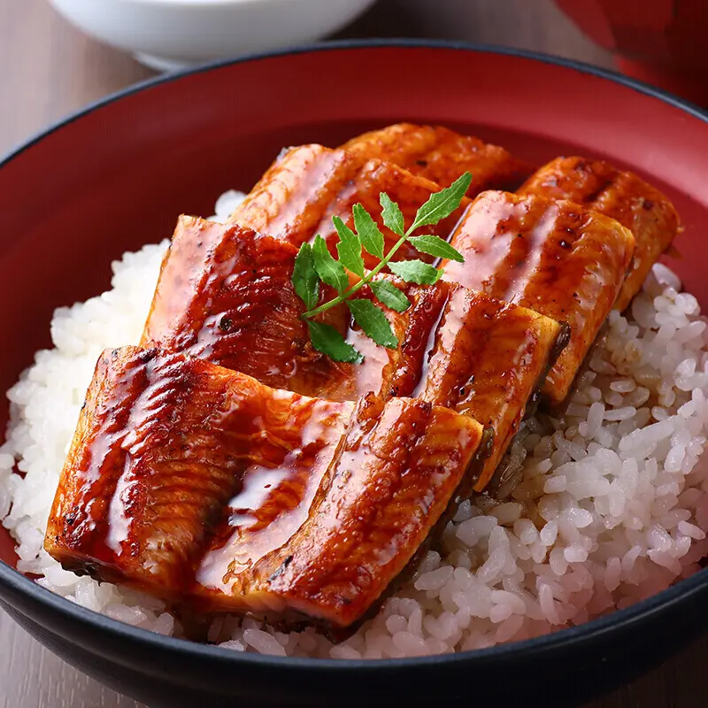 Hochwertiger gerösteter Aal fisch mit Sauce Aal aus China Factory