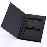 Boîtes de cartes de visite de vœux estampage à l'or personnalisées Boîte d'emballage cadeau de carte de crédit VIP pour carte de crédit