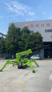 Grúa Araña Móvil de 3, 5, 6, 8 y <span class=keywords><strong>10</strong></span> Toneladas, Pluma Telescópica de 360 Grados, Mini Grúa Hidráulica sobre Orugas con Pluma Auxiliar de 14 m - Product Image 4