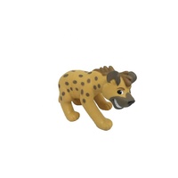 Jouets éducatifs pour bébés, figurines d'action, hyène, animaux, jouets rotatifs en vinyle, jouets pour enfants, fabrication de jouets éducatifs précoces