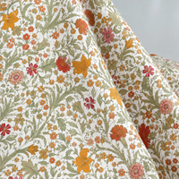 Tissu Popeline Biologique Tissé Personnalisé Sans MOQ, Certifié OEKO-TEX, Coton 80s Premium Léger pour Chemises Habillées
