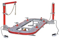 Banc de réparation de carrosserie automobile et table de traction pour extracteur de bosses pour équipement de réparation