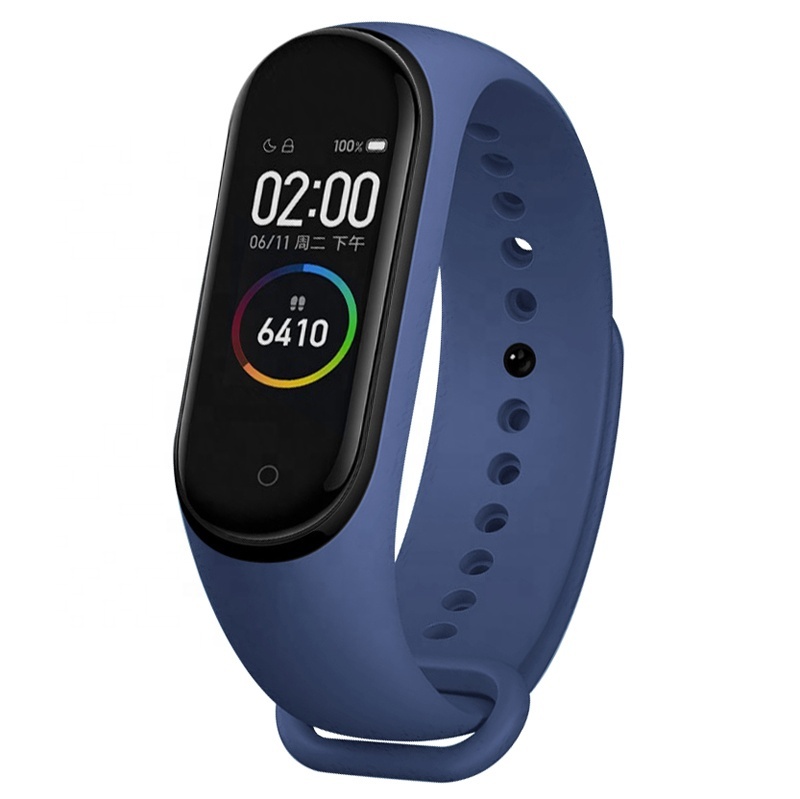 Заводской водонепроницаемый ремешок для Xiaomi Mi Band 4 3, сменный спортивный браслет для часов, оригинальный Смарт-браслет M3 M4