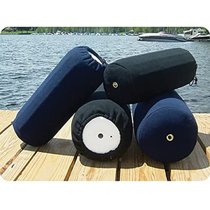 Copertura del parafango marino della barca del Neoprene del poliestere gonfiabile protettivo Premium nero per la barca - Product Image 5