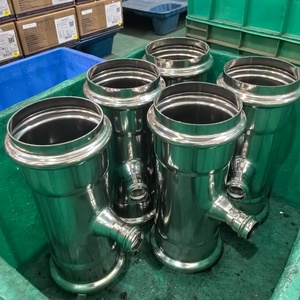 MAYER 不锈钢配件制造商定制不锈钢凹槽配件异径三通 RWAS WATERMARK 标准 - Product Image 4