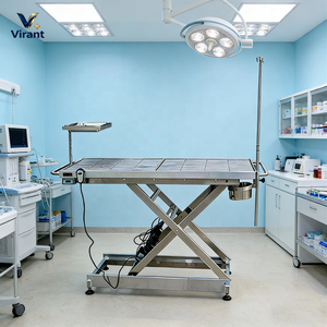 Tavolo Operatorio <span class=keywords><strong>Veterinario</strong></span> Idraulico in Acciaio Inossidabile, Tavolo Chirurgico a Forbice per Sala Operatoria Ospedale <span class=keywords><strong>Veterinario</strong></span> - Product Image 2