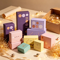 Boîtes rigides en papier couché imprimées sur mesure pour le commerce électronique, emballages recyclables en carton pour cadres photo et bougies avec doublure en éponge