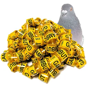 FCI 8mm Racing Pigeon Bird Leg Ring For Sale Pigeon Racing Ring