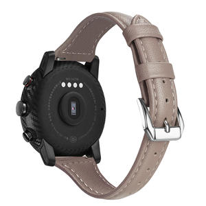 IVANHOE, 20mm, 22mm, banda de cuero para Samsung <span class=keywords><strong>Galaxy</strong></span> reloj 4 5 40 <span class=keywords><strong>44mm</strong></span> activo <span class=keywords><strong>2</strong></span> Correa para Huawei GT/<span class=keywords><strong>2</strong></span>/Pro <span class=keywords><strong>Galaxy</strong></span> reloj 4 pulsera - Product Image 2