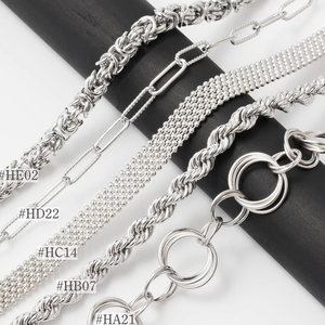18K 14K Ag925 Cadenas de moda S925 Collar de plata hecho a mano Joyería Mujer Regalo - Product Image 1