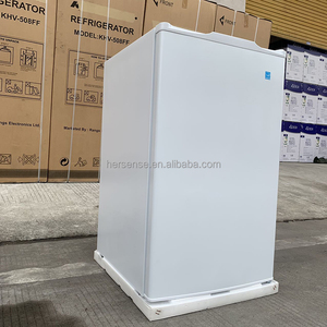 220V 50HZ AC Mini Ultra-Thin Side Fridge Small Freezer 25KG One-Side Top Freezer Household Use Energy Saving Automatic Defrost a - Product Image 2