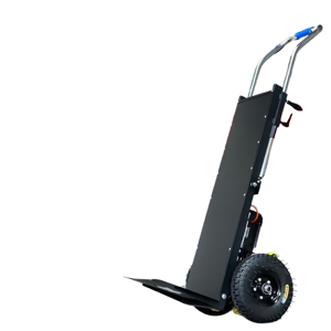 Chariot à plateforme électrique pliable à quatre roues Climber Trolli, chariot de transport, chariot à roues, chariot de magasinage industriel, capacité de 400 kg - Product Image 5