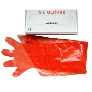 100 piezas <span class=keywords><strong>Boer</strong></span> cabra ganado Touchntuff guantes A.I plástico largo brazo longitud veterinario puño guante - Product Image 6