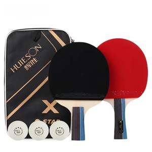 Ensemble de raquettes de tennis de table en carbone avec logo personnalisé OEM, impression personnalisée, 3 à 6 étoiles, <span class=keywords><strong>raquette</strong></span> de tennis de table professionnelle - Product Image 4