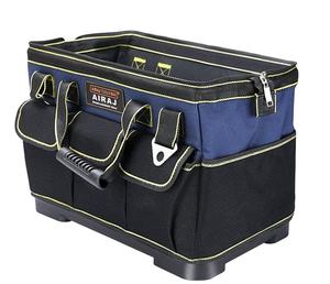 Sac à outils professionnel pour artisans en PVC imperméable et résistant, base en caoutchouc moulé rigide, ceinture d'électricien, ensembles de sacs à outils, kits - Product Image 1