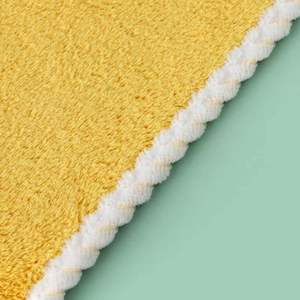 Serviettes de toilette suspendues mignonnes à motif de dessin animé 30cmx30cm en polaire corail à séchage rapide pour cuisine et salle de bain - Product Image 4