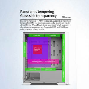 <span class=keywords><strong>Super</strong></span> settembre consegna veloce custodia per PC OEM personalizzata Gabinetet PC Gaming Hardware <span class=keywords><strong>Case</strong></span> per Computer da gioco torri per PC - Product Image 2