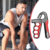 Contador mecánico 5- 100 kg Dispositivo de Fuerza manual Ejercitador de dedos Pinza de mano con contador electrónico