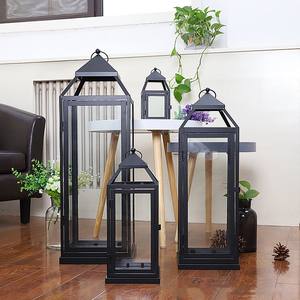 Lanterna di <span class=keywords><strong>vetro</strong></span> lanterna <span class=keywords><strong>in</strong></span> ferro <span class=keywords><strong>da</strong></span> esterno per esterni lampada antivento <span class=keywords><strong>in</strong></span> metallo <span class=keywords><strong>portacandele</strong></span> lanterne e candela - Product Image 5