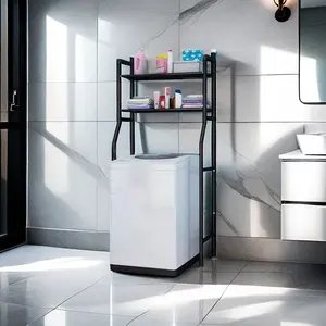 棚バスルーム洗濯機アパート使用バスルームタオルラックオーガナイザー棚