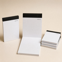 Imprimé personnalisé A4 A5 A6 carnet de croquis bloc-notes école bureau papeterie bloc-notes mémo avec couvercle